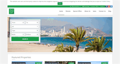 Desktop Screenshot of fincasarena.com